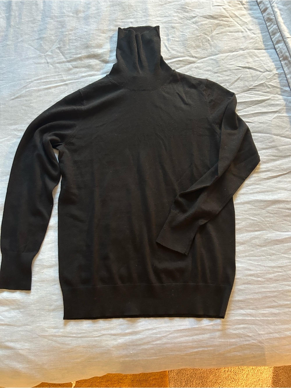 Banana Republic Black Turtleneck Sweater